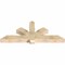 Ekena Millwork Redmond Rough Sawn Timber Gable Bracket, Douglas Fir, 72"W x 30"H x 6"D x 6"F, 10/12 Pitch GBW072X30X0606RED00RDF - alternate 5